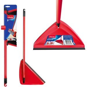 Vileda 160498 Long Handled Dustpan and Brush Set - 3 Action Broom and Dust pan w Vileda 160498 Long Handled Dustpan and Brush Set - 3 Action Broom and Dust pan w