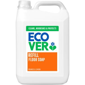Ecover Floor Soap Refill, Multi-Surface Floor Soap For A Bright Finish, Orange a Ecover Floor Soap Refill, Multi-Surface Floor Soap For A Bright Finish, Orange a