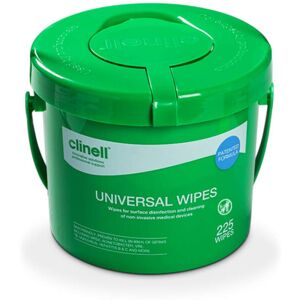 Clinell Universal Cleaning and Disinfectant Wipes for Surfaces - 4 x Buckets of Clinell Universal Cleaning and Disinfectant Wipes for Surfaces - 4 x Buckets of