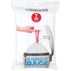 Brabantia IdealFit Bin Liners (Size Y/20 Litre) Ideal Quality Thick Plastic Tras Brabantia IdealFit Bin Liners (Size Y/20 Litre) Ideal Quality Thick Plastic Tras