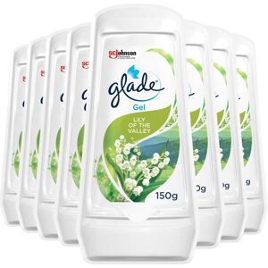 Glade Solid Gel Air Freshener, Odour Eliminator for Home & Bathroom, Lily of the Glade Solid Gel Air Freshener, Odour Eliminator for Home & Bathroom, Lily of the