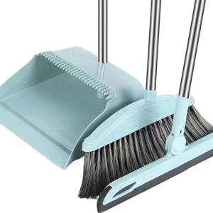 Unbranded Dustpan Broom Set Floor Wiper Cleaning Long Handle Cleaning Set blue Unbranded Dustpan Broom Set Floor Wiper Cleaning Long Handle Cleaning Set blue