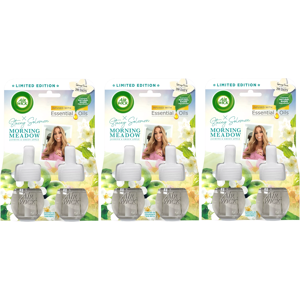 6 X Air Wick Stacey Solomon Plugin Airfreshner Refills - Morning Meadow 6 X Air Wick Stacey Solomon Plugin Airfreshner Refills - Morning Meadow