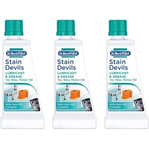 Dr Beckmann Stain Devils Removes Lubricant Grease Tar Wax Oil 50ml x 3 Dr Beckmann Stain Devils Removes Lubricant Grease Tar Wax Oil 50ml x 3