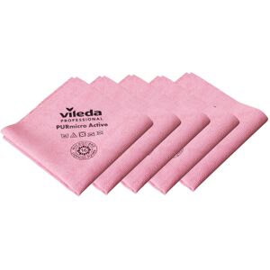 Vileda Professional Premium Microfibre Cleaning Cloths, PURmicro Active, Bathroo Vileda Professional Premium Microfibre Cleaning Cloths, PURmicro Active, Bathroo