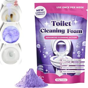 Unbranded Toilet Cleaner Foam, Insta-Action Stain Remover, Abrasion-Free Formula for Effor Unbranded Toilet Cleaner Foam, Insta-Action Stain Remover, Abrasion-Free Formula for Effor
