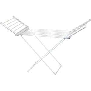 Oypla Electrical Extendable Heated Folding Clothes Horse Airer Dryer With Heated Oypla Electrical Extendable Heated Folding Clothes Horse Airer Dryer With Heated
