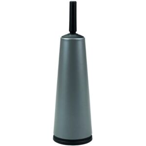 Brabantia Toilet Brush and Holder (Platinum) Corrosion Resistant, Easy Clean Bat Brabantia Toilet Brush and Holder (Platinum) Corrosion Resistant, Easy Clean Bat