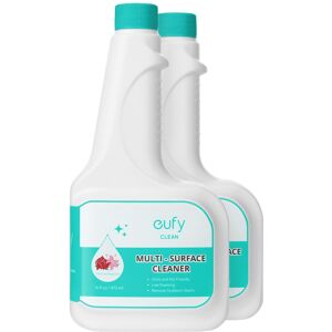 eufy RoboVac Hard Floor Cleaning Solution (2 Bottles), Compatible with X10 Pro O eufy RoboVac Hard Floor Cleaning Solution (2 Bottles), Compatible with X10 Pro O