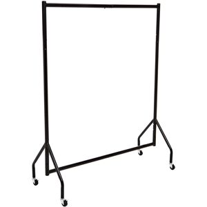Amazon Basics Heavy Duty Clothes Rail Garment Rail, 1.21 x 1.52 m, Black Amazon Basics Heavy Duty Clothes Rail Garment Rail, 1.21 x 1.52 m, Black