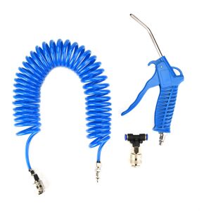Unbranded Blue Air Duster Gun Pneumatic Wind Blowing Kit Set Unbranded Blue Air Duster Gun Pneumatic Wind Blowing Kit Set