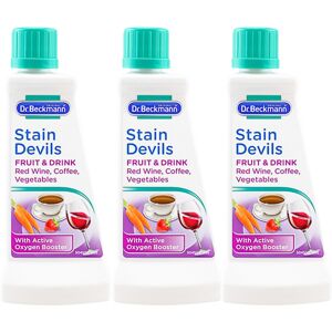 Dr Beckmann Stain Devils Fruit & Drink Coffee Wine Stains Remover Cleaner 50ml x 3 Dr Beckmann Stain Devils Fruit & Drink Coffee Wine Stains Remover Cleaner 50ml x 3