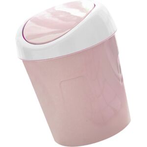 Unbranded (Pink) Roll Cover Trash Can Garbage Bin Multi-purpose Waste Basket Unbranded (Pink) Roll Cover Trash Can Garbage Bin Multi-purpose Waste Basket