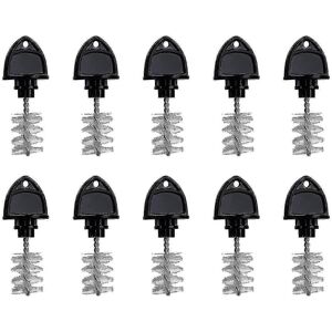 Unbranded 10Pcs Beer Faucet Cleaning Brushes Anti-mosquito Dust Brush Black Plastic Home C Unbranded 10Pcs Beer Faucet Cleaning Brushes Anti-mosquito Dust Brush Black Plastic Home C