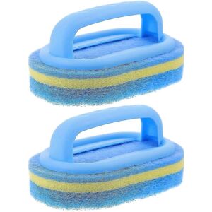 Unbranded Reliable hand brush with sponge for cleaning smooth surfaces Unbranded Reliable hand brush with sponge for cleaning smooth surfaces