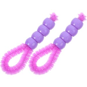 ABOOFAN 2Pcs Portable Belly Button Cleaner Brush For Navel Dirt Removal ABOOFAN 2Pcs Portable Belly Button Cleaner Brush For Navel Dirt Removal