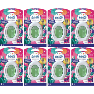 8x Febreze Bathroom Air Freshener Party In Bloom Spring Odour Eliminator 7.5ml 8x Febreze Bathroom Air Freshener Party In Bloom Spring Odour Eliminator 7.5ml