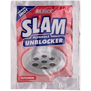 ORIGINAL KILROCK SLAM KITCHEN ONE SHOT DRAIN UNBLOCKER 60G ORIGINAL KILROCK SLAM KITCHEN ONE SHOT DRAIN UNBLOCKER 60G