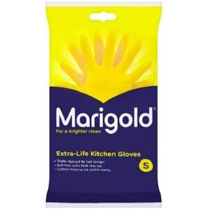 Marigold Small Extra Life Kitchen Gloves Marigold Small Extra Life Kitchen Gloves