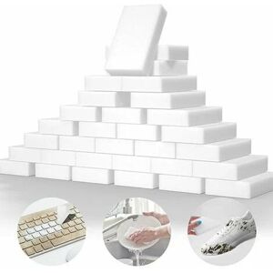 Unbranded Magic Sponges, 100 Pack, Extra Large Melamine Sponges for Cleaning Dishes, Furni Unbranded Magic Sponges, 100 Pack, Extra Large Melamine Sponges for Cleaning Dishes, Furni