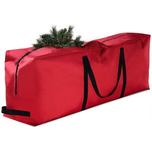 Unbranded Christmas Tree Bag Oxford Cloth Foldable Storage Bag Red Rectangle Unbranded Christmas Tree Bag Oxford Cloth Foldable Storage Bag Red Rectangle