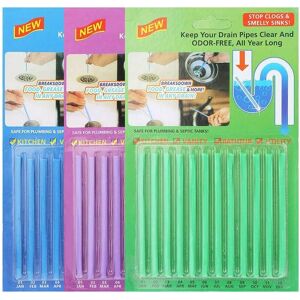 Unbranded 36 Pieces Drain Cleaning Sticks Sani Sticks Cleaning Stick Drain Enzyme Cleaner Unbranded 36 Pieces Drain Cleaning Sticks Sani Sticks Cleaning Stick Drain Enzyme Cleaner