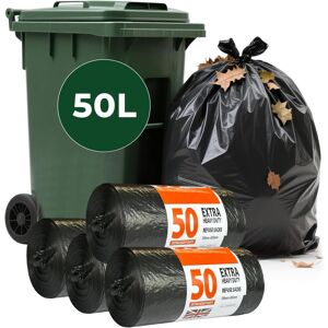 ECONX Extra Strong Black Heavy Duty Bin Liners Bags Rubbish Waste Refuse Sacks 7 ECONX Extra Strong Black Heavy Duty Bin Liners Bags Rubbish Waste Refuse Sacks 7
