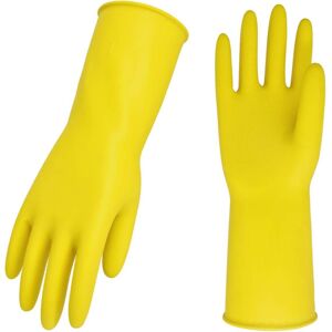 Kikidex (As show, One size) 3-Pairs Reusable Household Gloves, Rubber Dishwashing gloves Kikidex (As show, One size) 3-Pairs Reusable Household Gloves, Rubber Dishwashing gloves