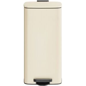 Songmics Trash Can, 8-Gallon Trash Bin, Stainless Steel Kitchen Garbage Can, Sand Beige Songmics Trash Can, 8-Gallon Trash Bin, Stainless Steel Kitchen Garbage Can, Sand Beige