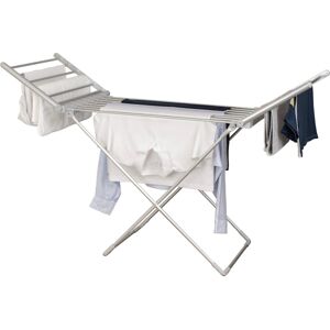 Status Heated Clothes Airer Aluminium Clothes Drying Rack Winged Electric Cl Status Heated Clothes Airer Aluminium Clothes Drying Rack Winged Electric Cl