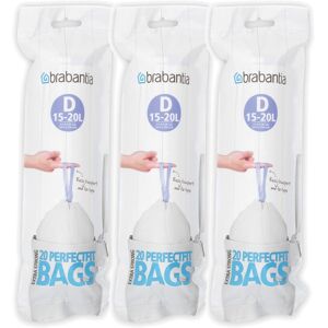 Brabantia Bin liners (15-20 litres (D), pack of 60 Brabantia Bin liners (15-20 litres (D), pack of 60