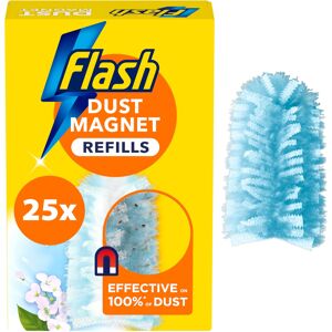 Flash Duster Dust Magnet Refills, Fluffy Dusters Refills, 25 Scented Dusters (5x Flash Duster Dust Magnet Refills, Fluffy Dusters Refills, 25 Scented Dusters (5x
