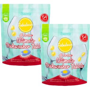Fabulosa All in One Ultimate Powerful Cleaning Rinse Aid Dishwasher Tablets with Fabulosa All in One Ultimate Powerful Cleaning Rinse Aid Dishwasher Tablets with