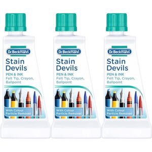 Dr Beckmann Dr. Beckmann 3 x Stain Devils Pen Ink Remover 50ml Dr Beckmann Dr. Beckmann 3 x Stain Devils Pen Ink Remover 50ml