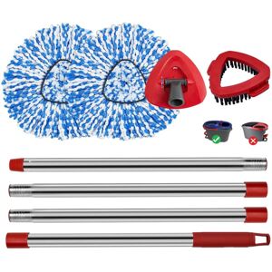 Unbranded Handle Mop Heads and Base Replacement Sets Compatible with EasyWring Rinseclean Unbranded Handle Mop Heads and Base Replacement Sets Compatible with EasyWring Rinseclean
