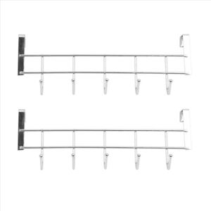 Unbranded 2X 5 Hooks Over Door Home Bathroom Kitchen Coat Towel Loop Hanger Rack Holder Sh Unbranded 2X 5 Hooks Over Door Home Bathroom Kitchen Coat Towel Loop Hanger Rack Holder Sh