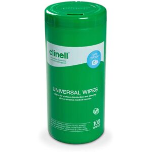 Clinell Universal Cleaning and Disinfectant Wipes for Surfaces - Tub Clinell Universal Cleaning and Disinfectant Wipes for Surfaces - Tub