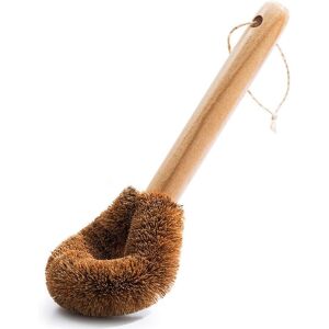 Unbranded Eco-Friendly Toilet Cleaning Brush, Reusable Bathroom Scrubber with Natural Coco Unbranded Eco-Friendly Toilet Cleaning Brush, Reusable Bathroom Scrubber with Natural Coco
