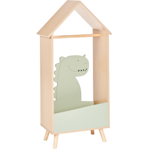 Beliani Kids Coat Stand DURANGO Light Brown Beliani Kids Coat Stand DURANGO Light Brown