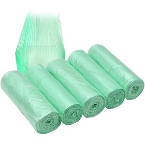 Unbranded 100 PCS Bin Bags, 10 L Small Bin Liner, Food Waste Trash Bags, Rubbish Bag for K Unbranded 100 PCS Bin Bags, 10 L Small Bin Liner, Food Waste Trash Bags, Rubbish Bag for K