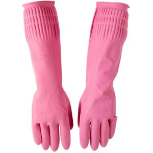 Unbranded Reusable Kitchen Cleaning Gloves Waterproof, Non-Slip Rubber Gloves with Palm Te Unbranded Reusable Kitchen Cleaning Gloves Waterproof, Non-Slip Rubber Gloves with Palm Te