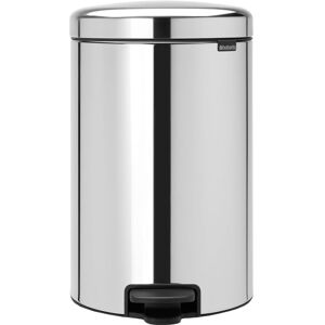 Brabantia 113987 Pedal Bin newIcon with Plastic Inner Bucket, 20 Litre - Brillia Brabantia 113987 Pedal Bin newIcon with Plastic Inner Bucket, 20 Litre - Brillia