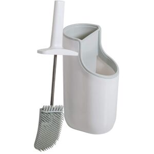 Addis 518672 Premium Toilet Brush & Storage Station Set with deep clean flexible Addis 518672 Premium Toilet Brush & Storage Station Set with deep clean flexible