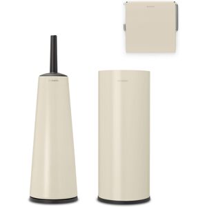 Brabantia - ReNew Toilet Accessory Set - Toilet Brush & Holder, Roll Holder & Ro Brabantia - ReNew Toilet Accessory Set - Toilet Brush & Holder, Roll Holder & Ro