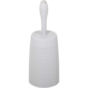 Addis 518368 Faux Rattan Round Toilet Brush Set with Internal Detergent Injectio Addis 518368 Faux Rattan Round Toilet Brush Set with Internal Detergent Injectio