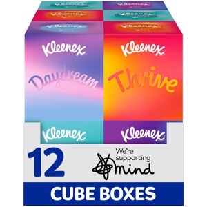 Kleenex Take a Moment Collection Tissues 12 Cube Tissue Boxes in Aid of Kleenex Take a Moment Collection Tissues 12 Cube Tissue Boxes in Aid of