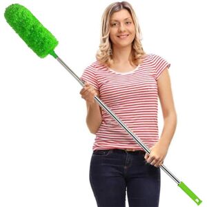 HTLY SPR Feather Duster Extendable Duster Microfiber Long Extension Pole Scratch Res HTLY SPR Feather Duster Extendable Duster Microfiber Long Extension Pole Scratch Res