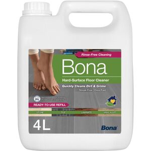 Bona HardSurface Floor Cleaner Liquid for Stone Tile Laminate LVT Marble Bona HardSurface Floor Cleaner Liquid for Stone Tile Laminate LVT Marble