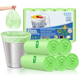 XUXRUS Bin Liners 10 Liter Trash Bags 3 Gallon Bathroom Garbage BagsSmall T XUXRUS Bin Liners 10 Liter Trash Bags 3 Gallon Bathroom Garbage BagsSmall T