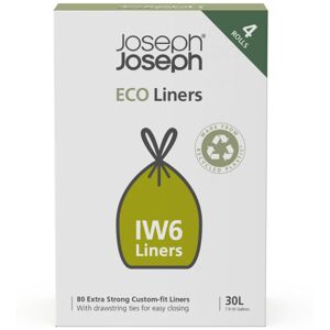 Joseph Joseph IW6 Eco Recycled plastic Bin Liners Kitchen Waste Bags With T Joseph Joseph IW6 Eco Recycled plastic Bin Liners Kitchen Waste Bags With T
